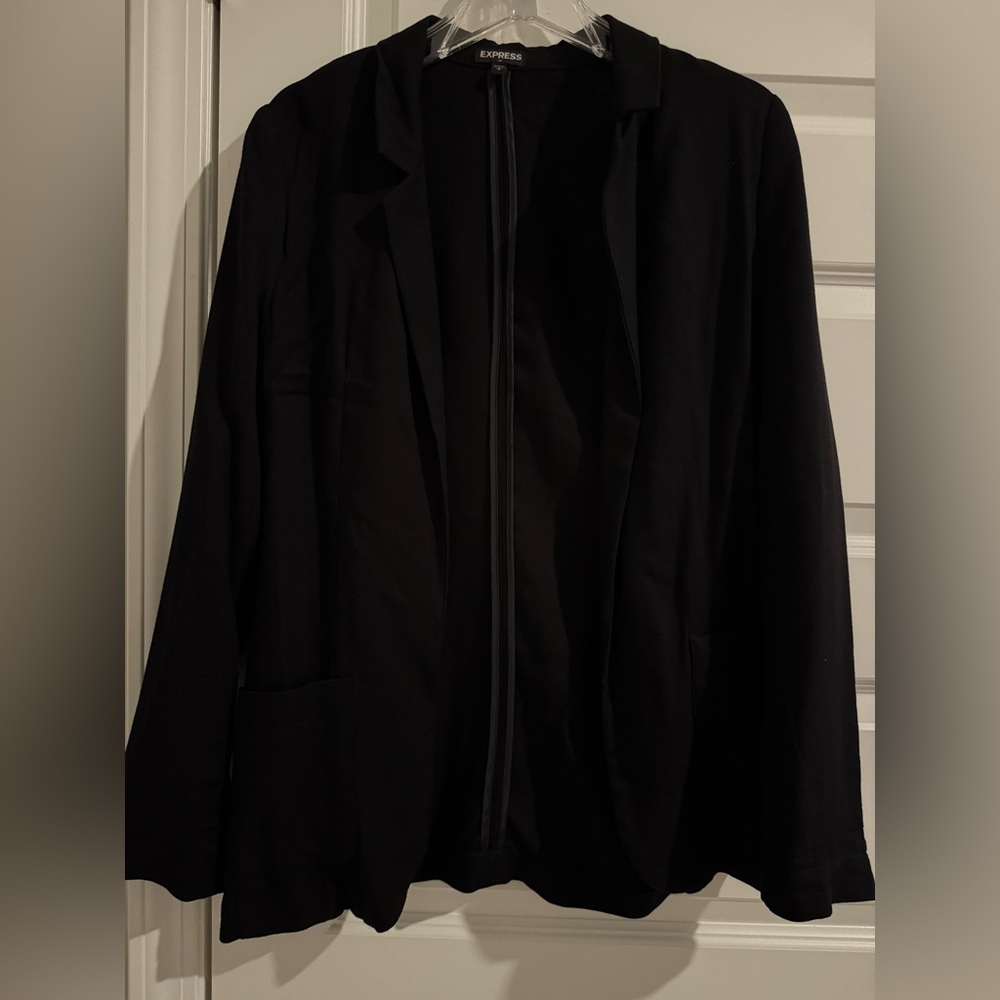 Black express blazer